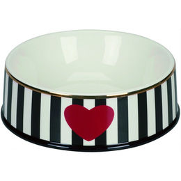 Produktbild von Chacco Futterschale Black Heart - Gr S / 0,125 Liter