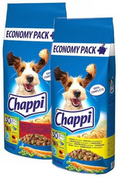 Produktbild von CHAPPI MIX mit Geflügel, Gemüse und Rindfleisch - 2 x 13,5 kg