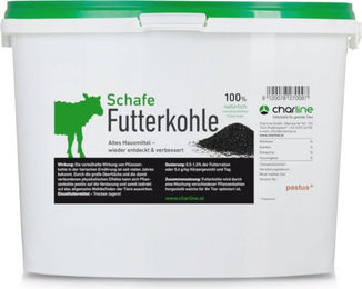 Produktbild von CharLine Futterkohle-Mehl für Schafe - 4 kg