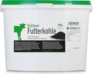 Produktbild von CharLine Futterkohle-Pulver für Kälber - 3 kg