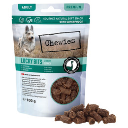 Produktbild von Chewies Lucky Bits Adult Strauß - 3 x 100 g