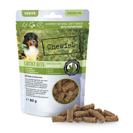 Chewies Lucky Bits Senior Kaninchen & Huhn Hundeleckerli - 80 g – Bild 1 von 6