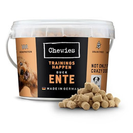 Produktbild von Chewies Trainingshappen Ente Monoprotein Snack für Hunde - 300 g