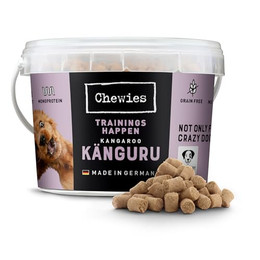 Produktbild von Chewies Trainingshappen Känguru Monoprotein Snack für Hunde - 300 g