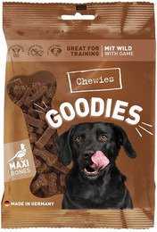 Produktbild von Chewies Wildknöchelchen Wild Hundesnack - 200 g