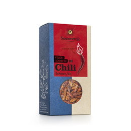 Produktbild von Chili feuerscharf Schoten ganz bio - 25 g