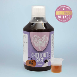 Produktbild von Chillout Saft für Hunde - 6 x 500 ml