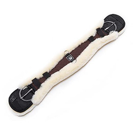 Produktbild von CHRIST Lammfell Western-Sattelgurt anatomisch geformt