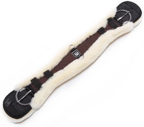 Produktbild von CHRIST Lammfell Western-Sattelgurt anatomisch geformt - 70 cm