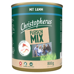 Produktbild von Christopherus Fleischmix mit Lamm - 6 x 800 g