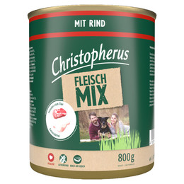 Produktbild von Christopherus Fleischmix mit Rind - 6 x 800 g