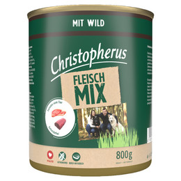 Produktbild von Christopherus Fleischmix mit Wild - 6 x 800 g