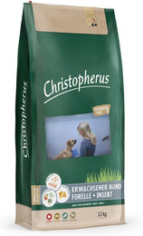 Produktbild von Christopherus Getreidefrei - Forelle + Insekt 2x12kg