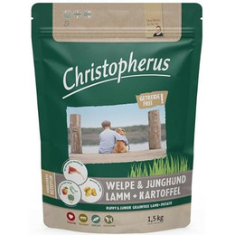 Produktbild von Christopherus Getreidefrei Welpe & Junghund mit Lamm & Kartoffel - 1,5 kg
