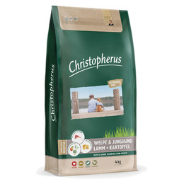 Produktbild von Christopherus Grainfree Trockenfutter für Welpen und Junghunde Lamm + Kartoffel - 4000 g
