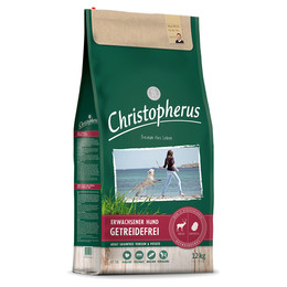 Produktbild von Christopherus Grainfree Trockenfutter Hirsch & Kartoffel für ausgewachsene Hunde - 12 kg