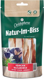 Produktbild von CHRISTOPHERUS Hundesnack »Natur-Im-Biss«, Huhn, 70 g