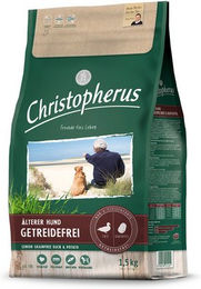 Produktbild von CHRISTOPHERUS Hundetrockenfutter Ente & Kartoffel - 4 x 1500 g