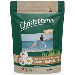 Produktbild von Christopherus Light Grainfree Trockenfutter Lamm + Kartoffel - 1,5 kg