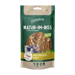 Produktbild von Christopherus Natur-Im-Biss Ente-Seelachs Duett - 12 x 70 g