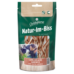 Produktbild von Christopherus Natur-Im-Biss Lamm-Seelachs Sandwich - 12 x 70 g