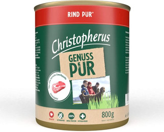 Produktbild von Christopherus Pur Rind - 6 x 800 g