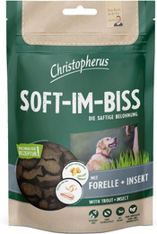 Produktbild von Christopherus Soft-Im-Biss mit Forelle + Insekt 3x125g