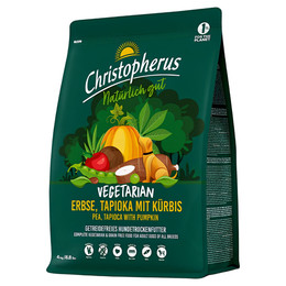 Produktbild von Christopherus Vegetarian Erbse Tapioka mit Kürbis - 4 kg