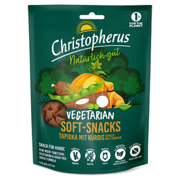 Produktbild von Christopherus Vegetarian Soft Snack Tapioka mit Kürbis - 125 g