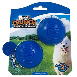 Produktbild von Chuckit! Crunch Ball Hundespielzeug mittelgroß 2 Stück