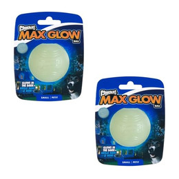 Produktbild von Chuckit! Max Glow Ball Gr. S - 2 x 1 Stk.