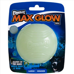Produktbild von Chuckit Max Glow Ball Large phosphoreszierender Hundeball - 1 Stk.