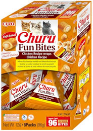 Churu Fun Bites 8x12 g - Hühnchen Wraps – Bild 1 von 6