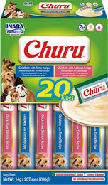 Produktbild von Churu Schleck Snack 20 x 14g - Huhn mit Meeresfrüchte