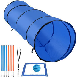 Produktbild von Clanmacy Agility-Hürde Agility-Set für Haustiere 5er-Set Hundetraining