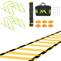 Produktbild von Clanmacy Agility-Hürde Agility Training Set Koordinationsleiter Fußballhütchen