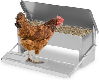 Produktbild von Clanmacy Automatischer Futterautomat mit Deckel - 5 kg