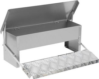 Produktbild von Clanmacy Futterautomat Futterspender 5kg mit Edelstahllöffel und Handschuhe - 5 kg