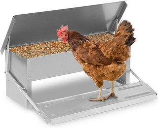 Produktbild von Clanmacy Futterautomat mit Deckel 5kg - 5 kg