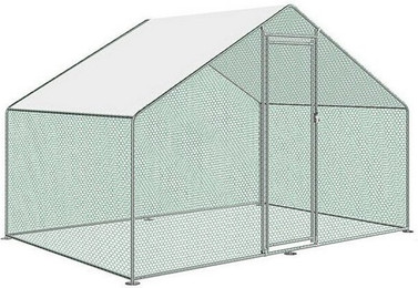 Produktbild von Clanmacy Hühnerstall Außengehege 3x2x2 m