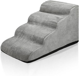 Produktbild von Clanmacy Hunderampe Hundetreppe 3/4-stufig mit Anti-Rutsch