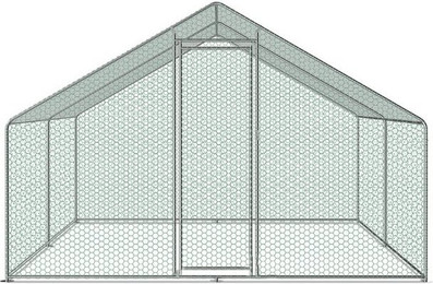 Produktbild von Clanmacy Kleintierkäfig Hühnerstall 3x2x2 m verzinkt