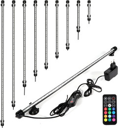 Produktbild von Clanmacy LED Aquariumleuchte 18cm-112cm LED Aquarium Lampe Leuchten Mollusken RGB Aquariumleuchte