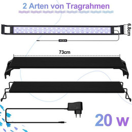 Produktbild von Clanmacy LED Aquariumleuchte 35-105cm