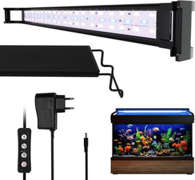 Produktbild von Clanmacy LED Aquariumleuchte verstellbar 35-105cm 20W
