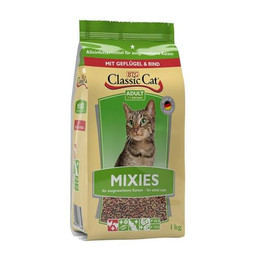 Produktbild von Classic Cat Trockenahrung Mixies mit Geflügel und Rind - 1 kg
