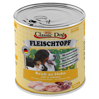 Produktbild von Classic Dog Adult Fleischtopf Pur Reich an Huhn - 6 x 800 g