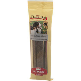 Produktbild von Classic Dog Snack Big Sticks Geflügel & Reis - 16 x 3 Stk.