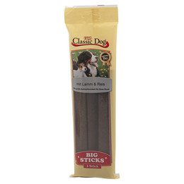 Produktbild von Classic Dog Snack Big Sticks Lamm & Reis - 16 x 3 Stk.