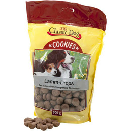 Produktbild von Classic Dog Snack Cookies Lamm-Drops - 500 g